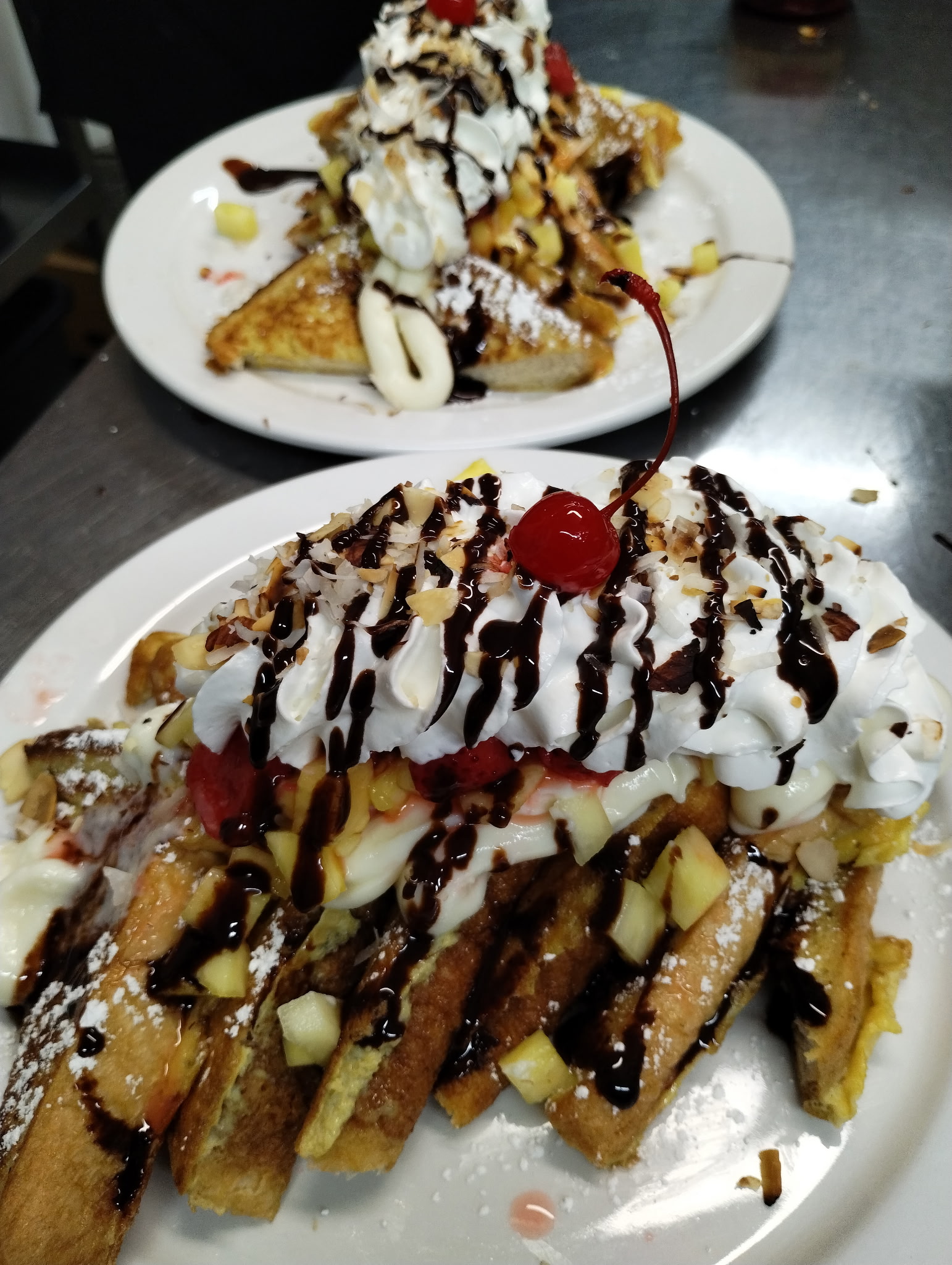Banana split French toast Fitchburg MA