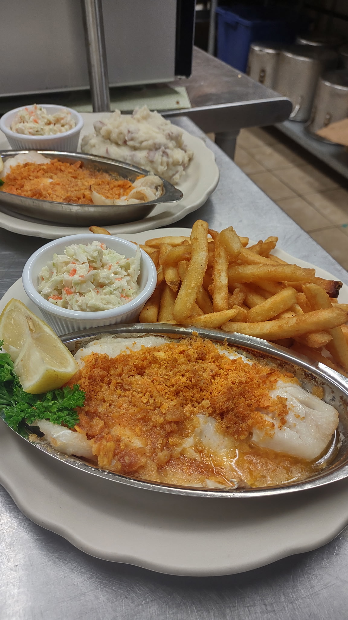 Baked haddock Lent special Fitchburg MA